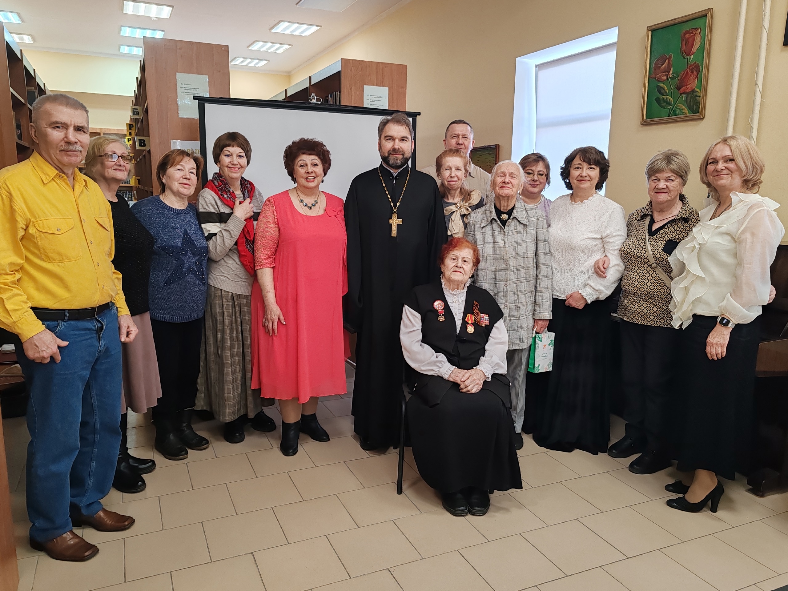 В Икшанской библиотеке прошел поэтический час «Весенняя капель»